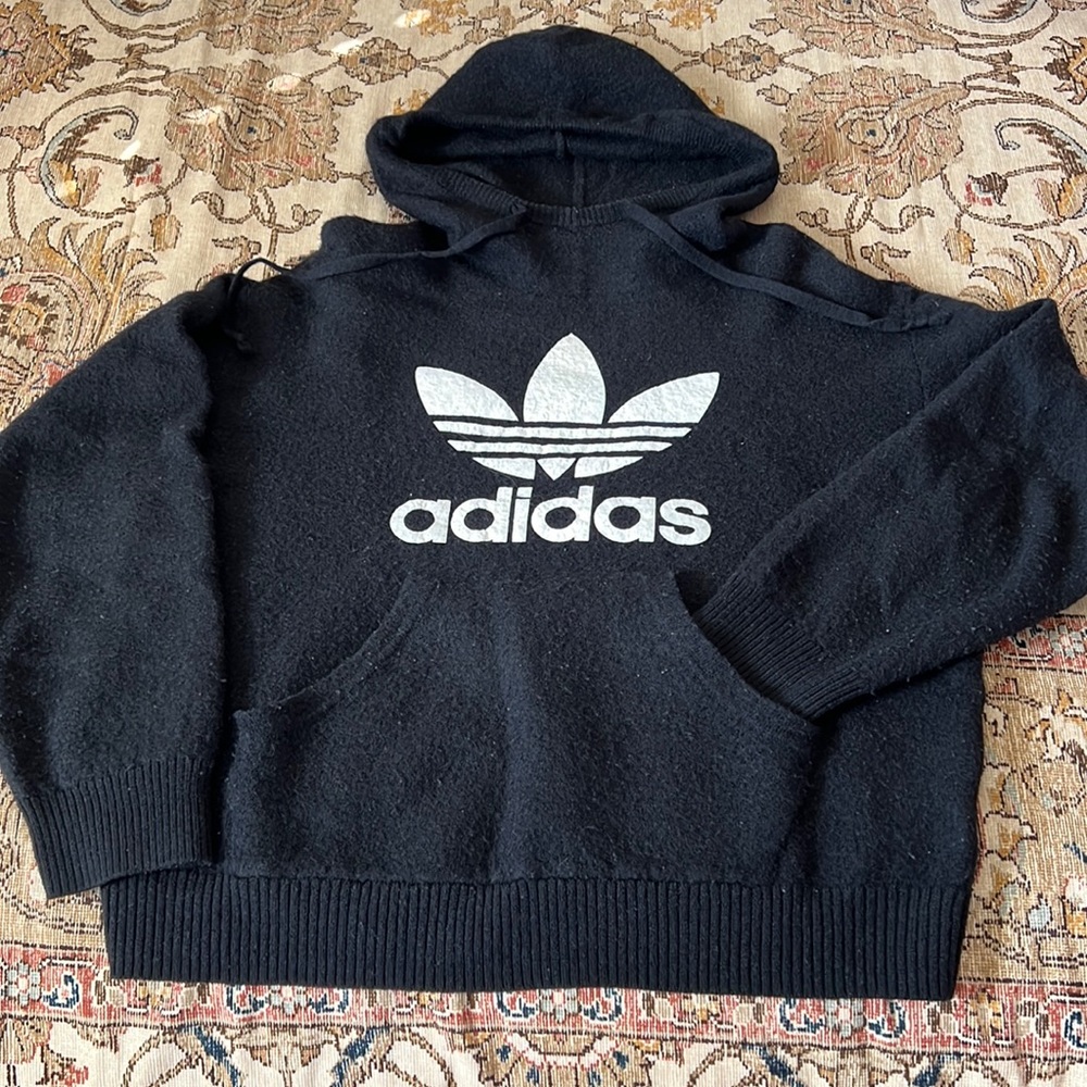 RARE Adidas Wool Hoodie Sweater